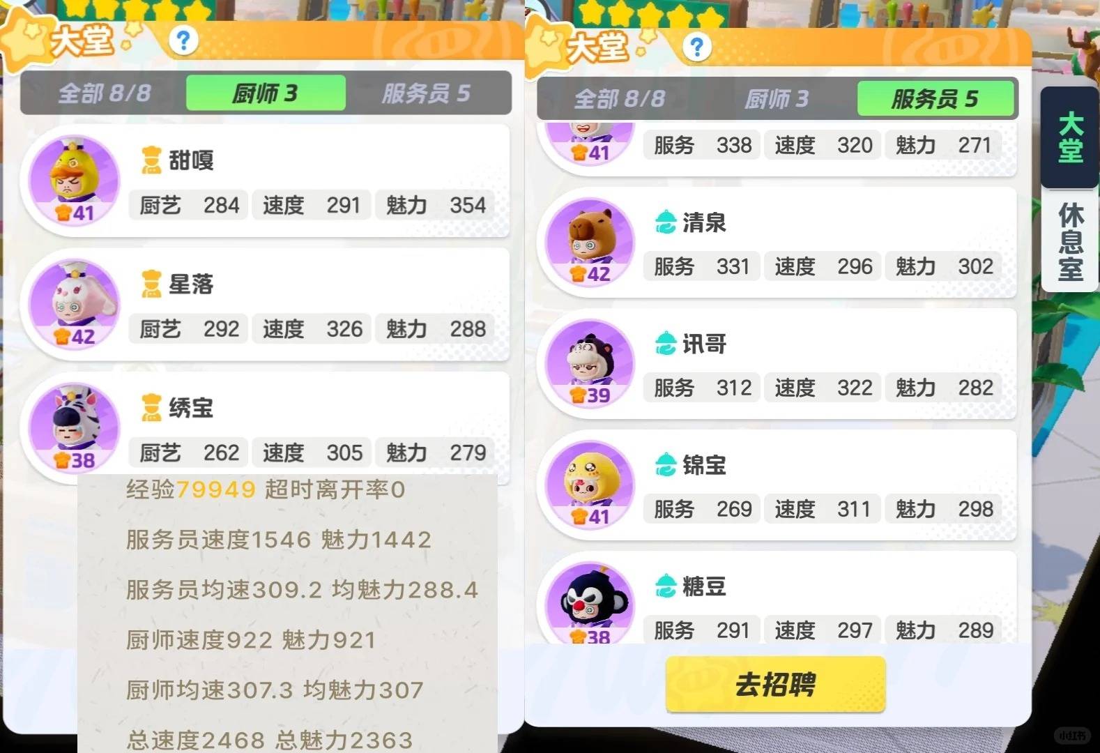 2级布局攻略：员工菜单及8w收益摆法pg电子免费试玩模拟器元梦之星餐厅4(图3)